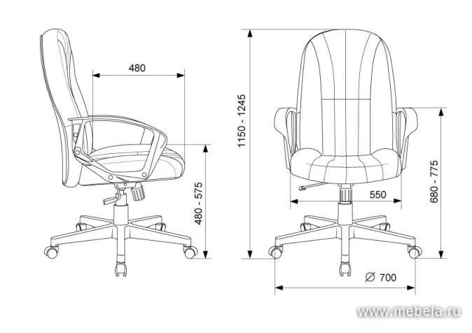кресло T-898 Эко