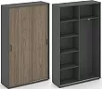 Шкаф-купе комбинированный, задняя стенка ЛДСП