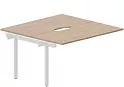 Приставной элемент составного стола (2 эргономичных выреза)